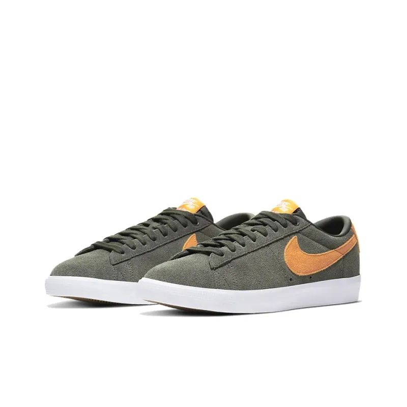 Nike Sb Blazer Low Gt Sequoia Kumquat-2