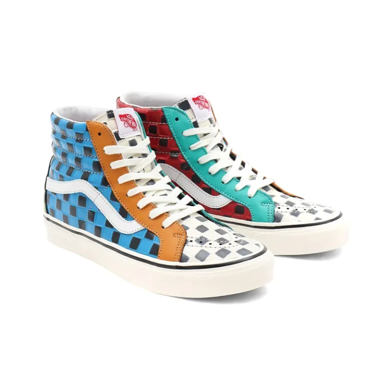 Vans SK8 Hi 38 DX Anaheim Factory-Multi-Color Checkerboard-2