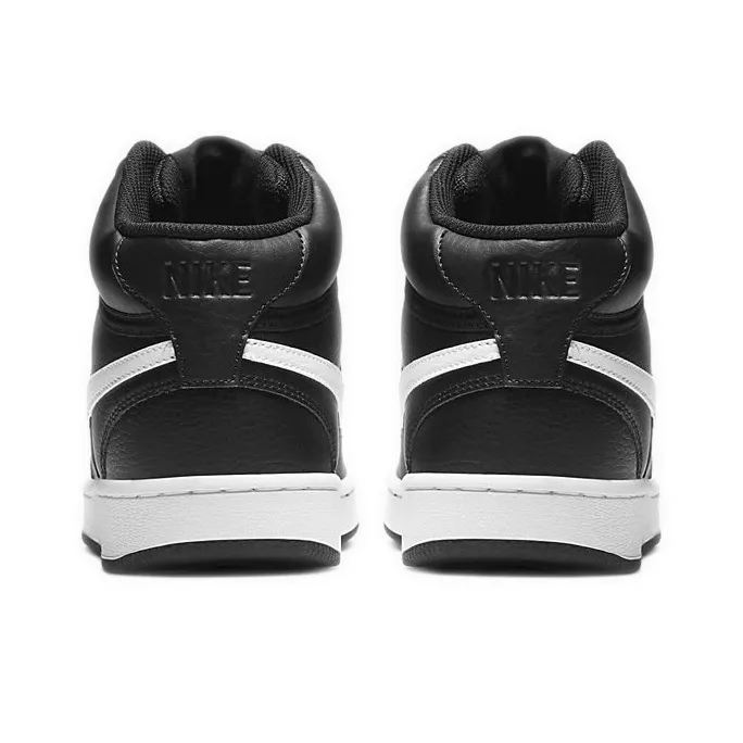 Nike Court Vision Mid Black White Women's-4