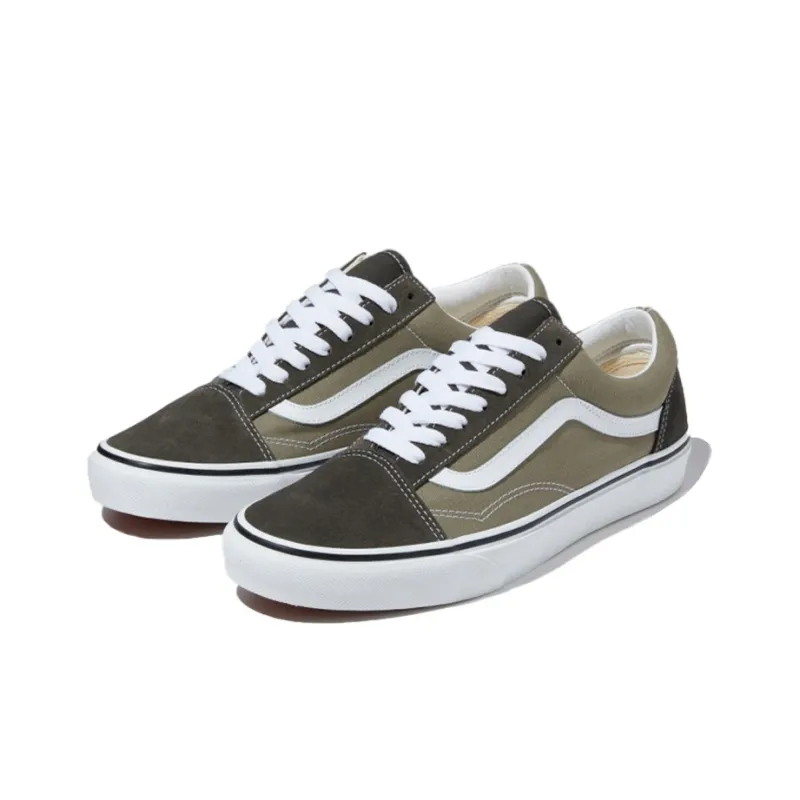 Vans Old Skool Olive 'Yellow Purple'-1