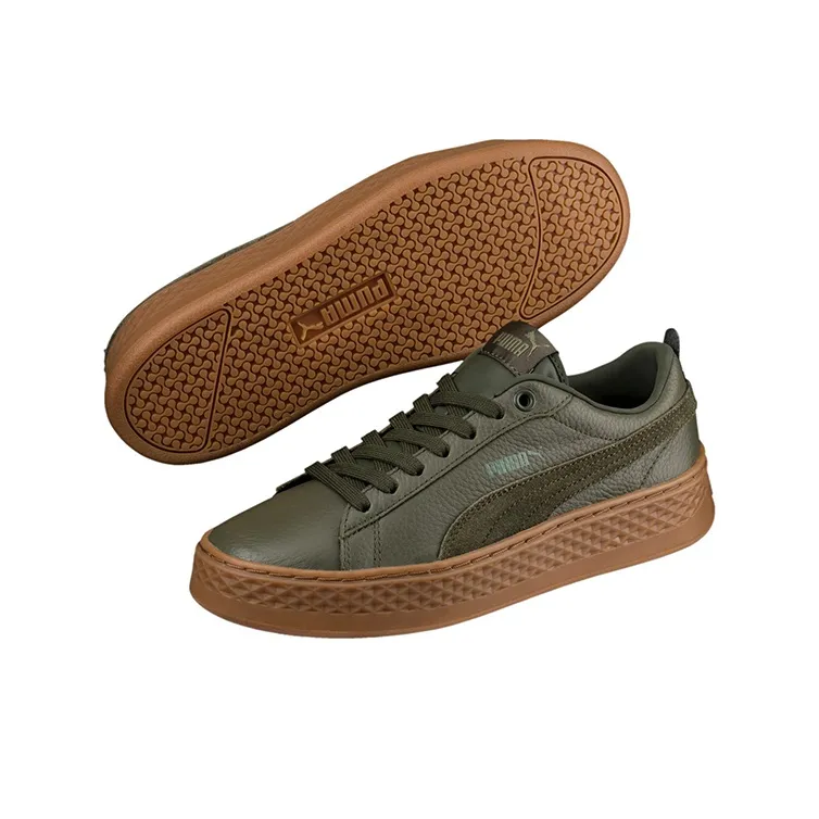 PUMA Smash Platform SoftFoam 'Green' Women's-2