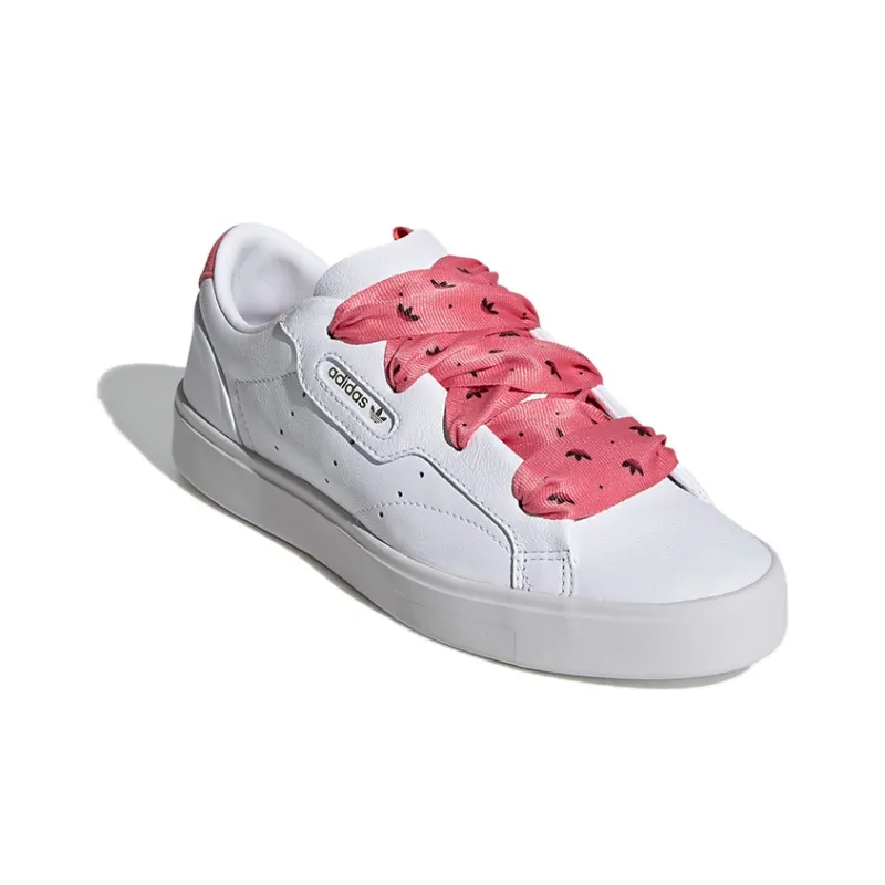 Adidas Originals Sleek White/Pink Women's-2