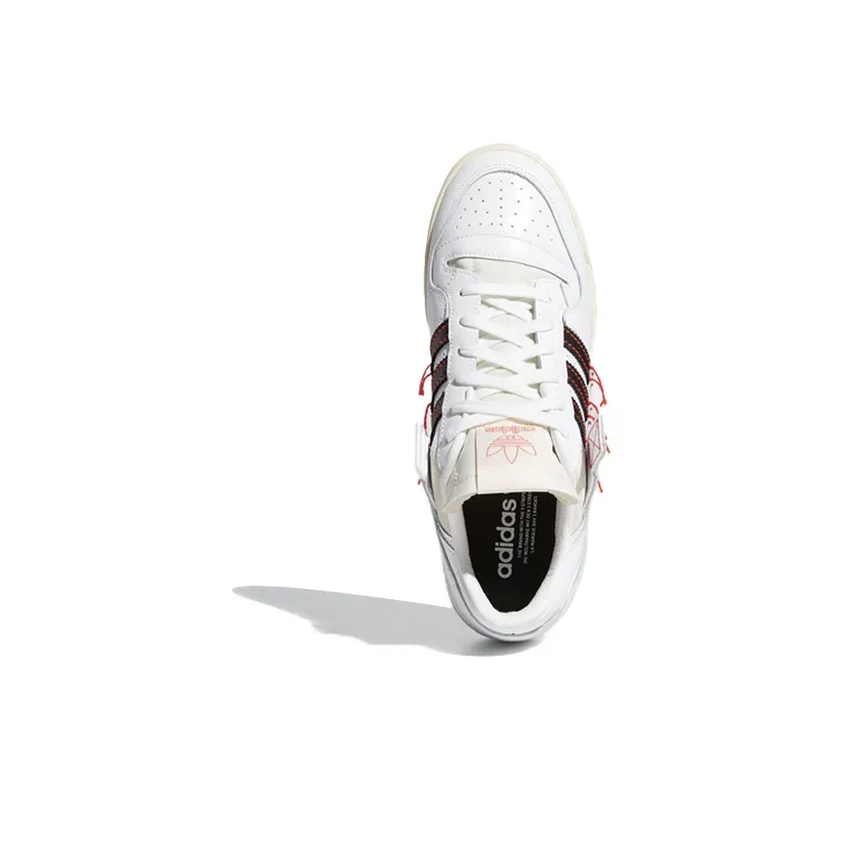 Adidas Forum 84 Low Premium 'White Easy Yellow'-4