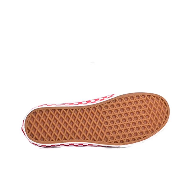 Vans Classic Slip On 'Checker Racing Red'-4
