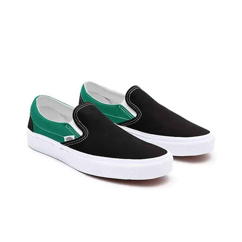 Vans Customs Color Block Comfycush Slip on 'Black Green'-2
