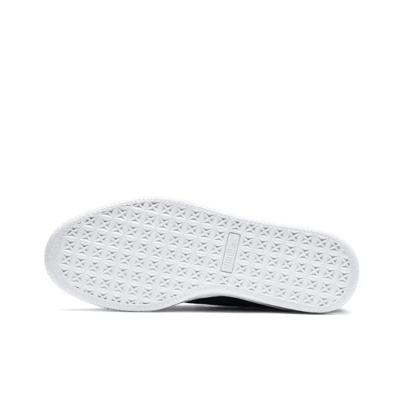 PUMA Suede Shimmer Black/Grey Low Board Shoes Women's-5