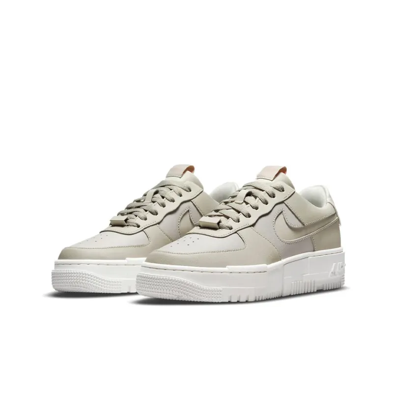 Nike Air Force 1 Low Pixel Stone Bone Summit White Women's-2