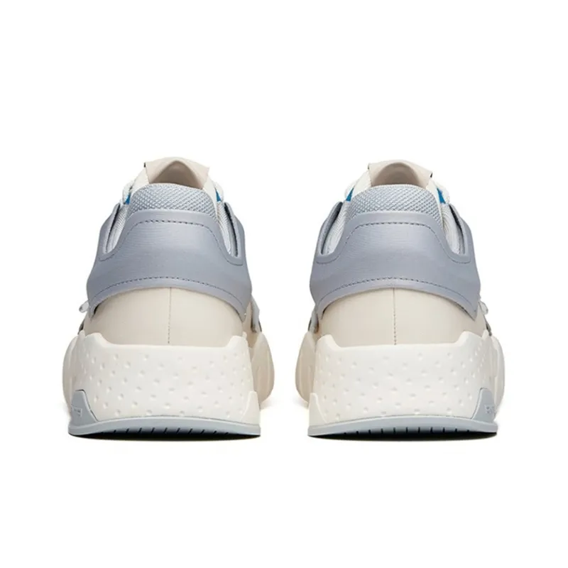 Anta Wear-Resistant Low-Top Skateboard Shoes Men's Gray-3