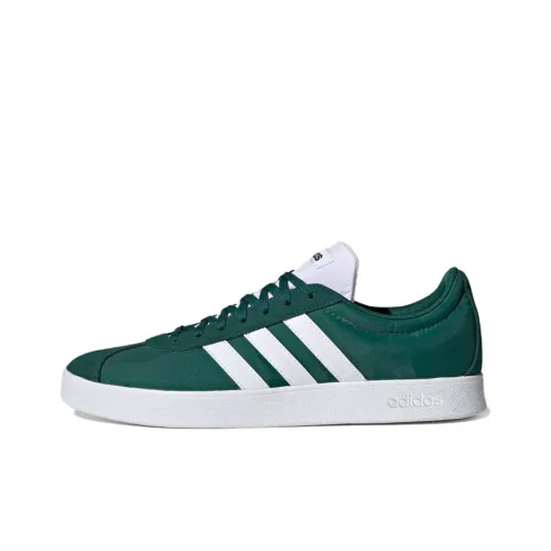 Adidas Neo VL Court 2.0 Skateboard Shoes Women's Low-Top Green/White