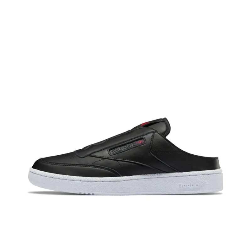 Reebok Club C Laceless Mule Black Grey-0