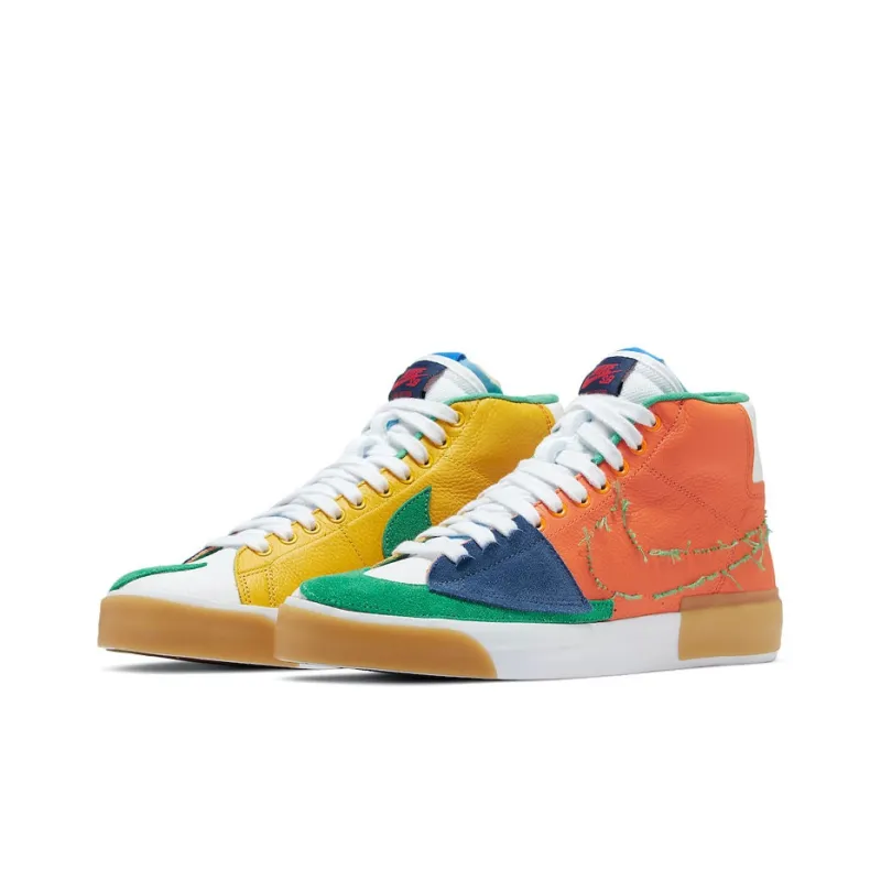 Nike Sb Zoom Blazer Mid Edge Safety Orange University Gold-2