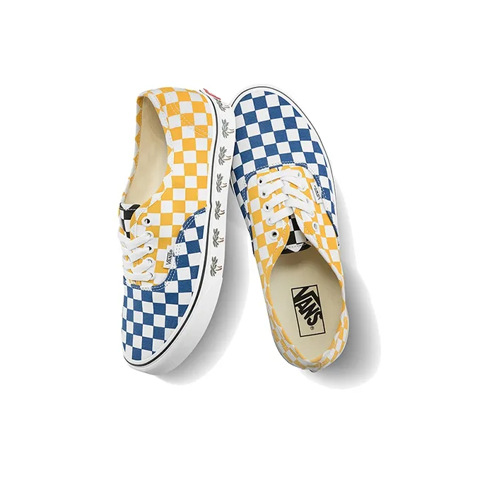 Authentic Vans 'Sidewall Palm Tree Checkerboard'-3