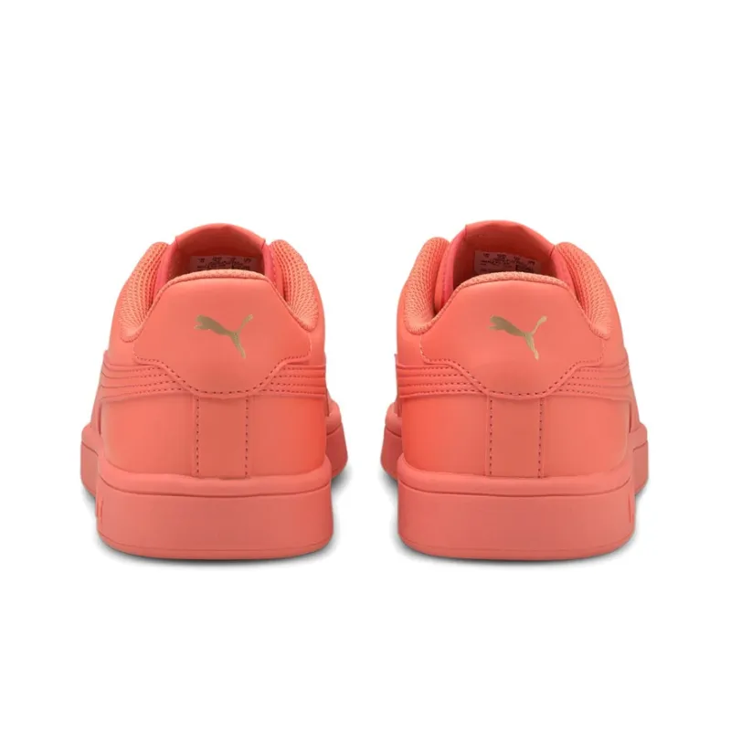 PUMA Smash V2 Anti-Slip Wear-Resistant Low-Top Skateboard Shoes Men's Orange-3
