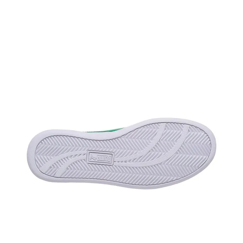 PUMA Suede Platform Animal Casual Board Shoes White/Green-4