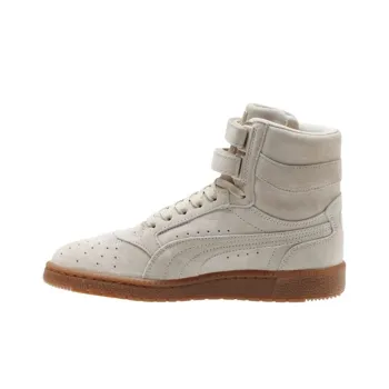 PUMA Sky 2 Hi Support Slip-Resistant Cushioning High-Top Casual Skateboard Shoes Women's White