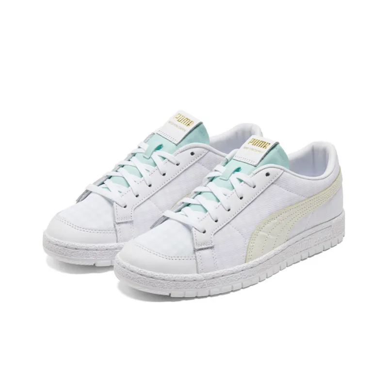 PUMA Ralph Sampson 70 Lo Layer Leisure Sneakers White/Yellow-2