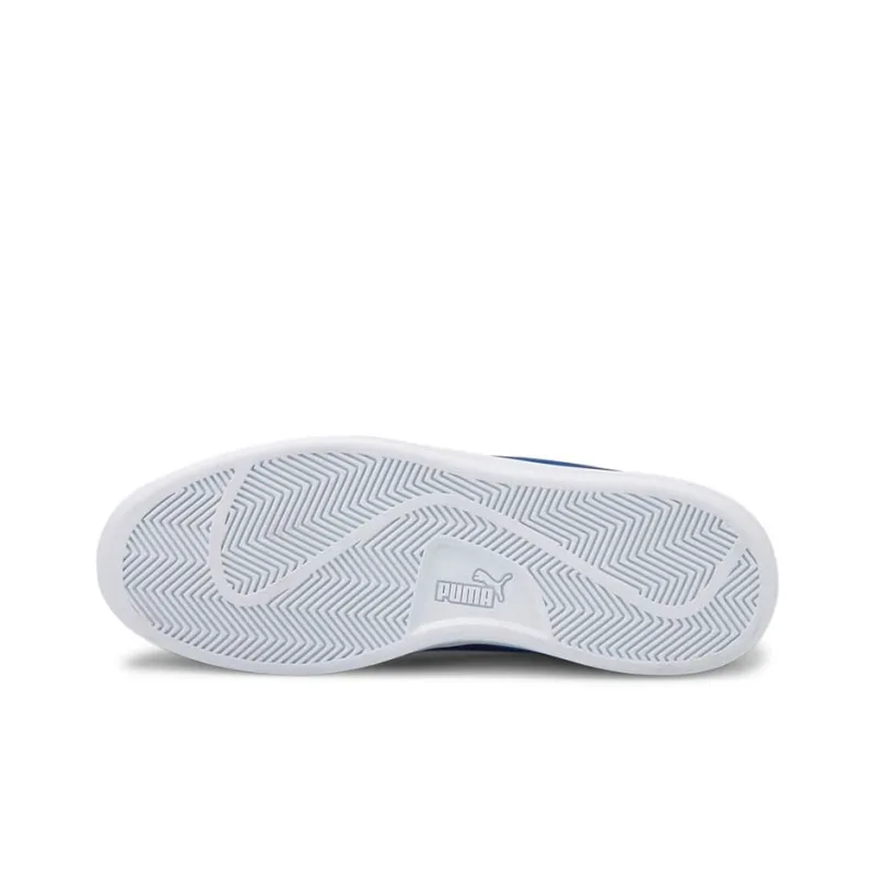 PUMA Smash V2 V2 Buck Trainers Low-Top Skateboard Shoes Unisex Blue-4