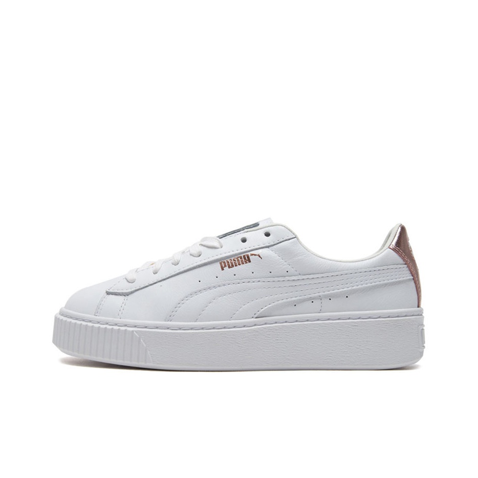 PUMA Basket Platform Rgh Rose Gold Women s POIZON