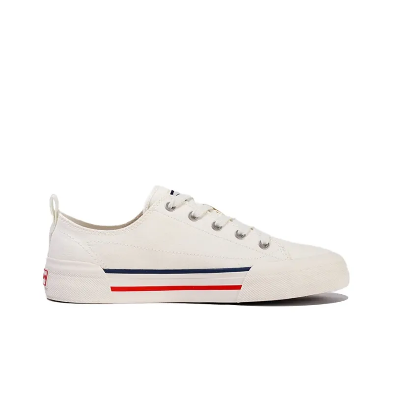 Anta Life Collection Low Top Skateboard Shoes Men's White Blue Red-1