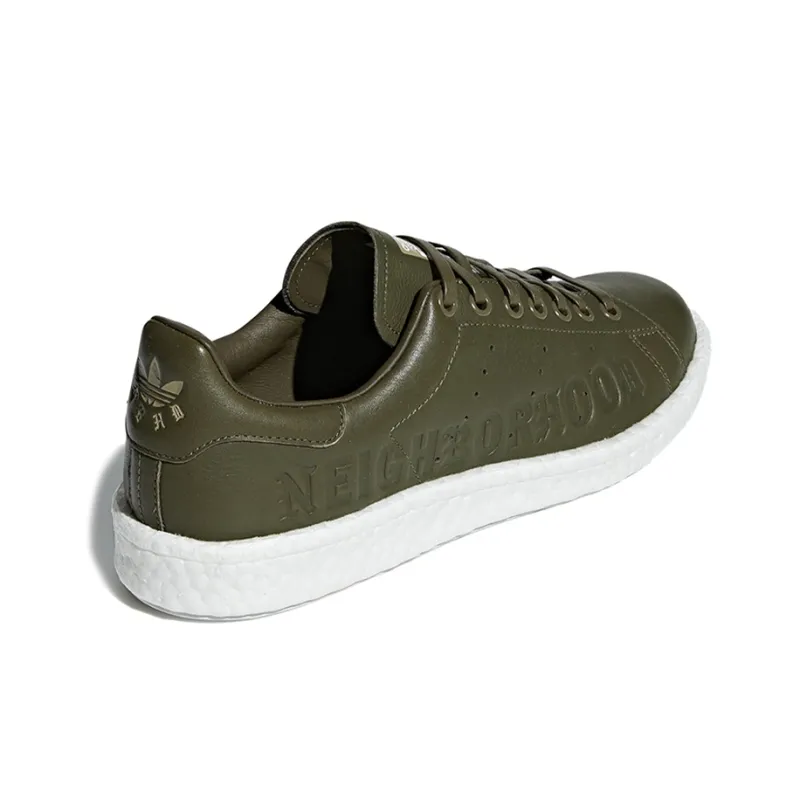 Adidas Stan Smith Boost Neighborhood Olive-2