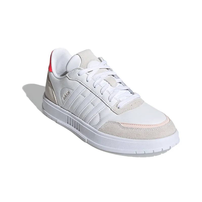 Adidas Courtmaster White Signal Pink Women's-2