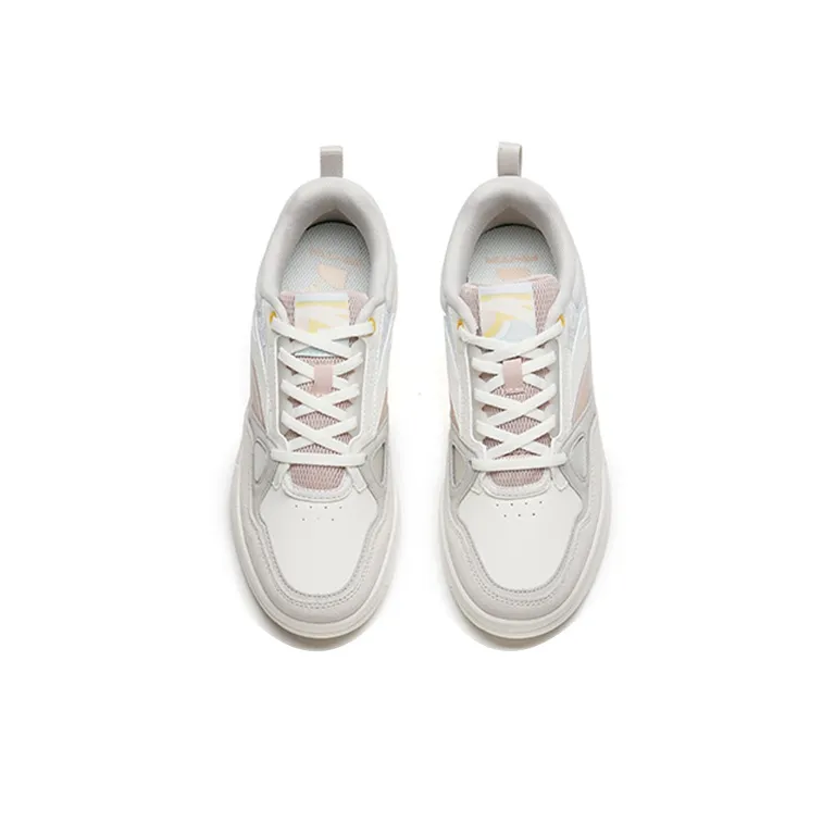 ANTA Life Series Sneakers 'White Pink Grey' Women's-3