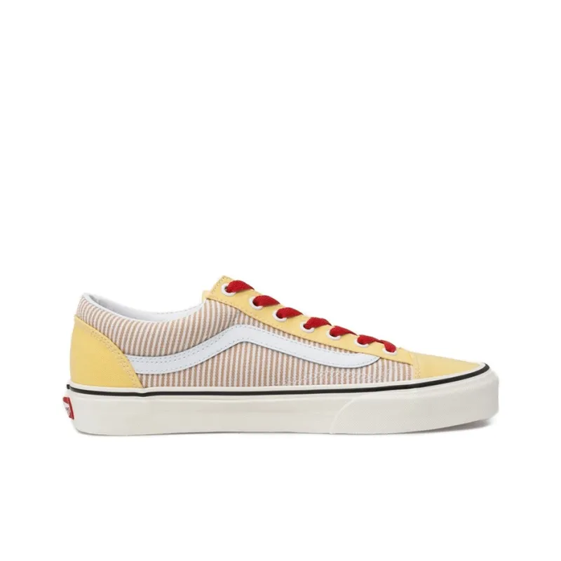 Vans Mismatch Style 36 Mix And Match Stripes Floral 'White Yellow'-2