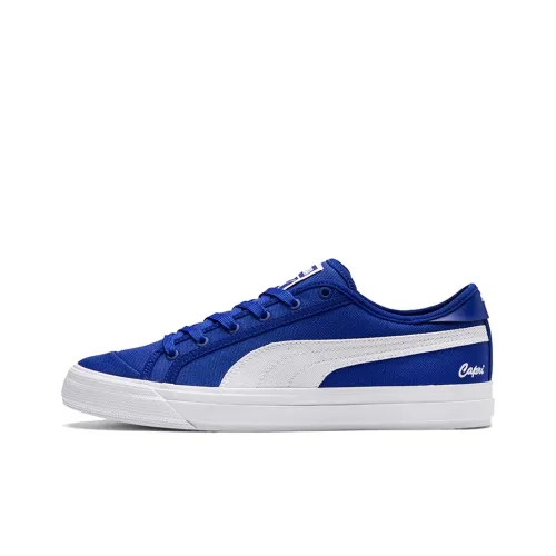 PUMA Capri Skateboard Shoes Unisex Low-Top Blue/White