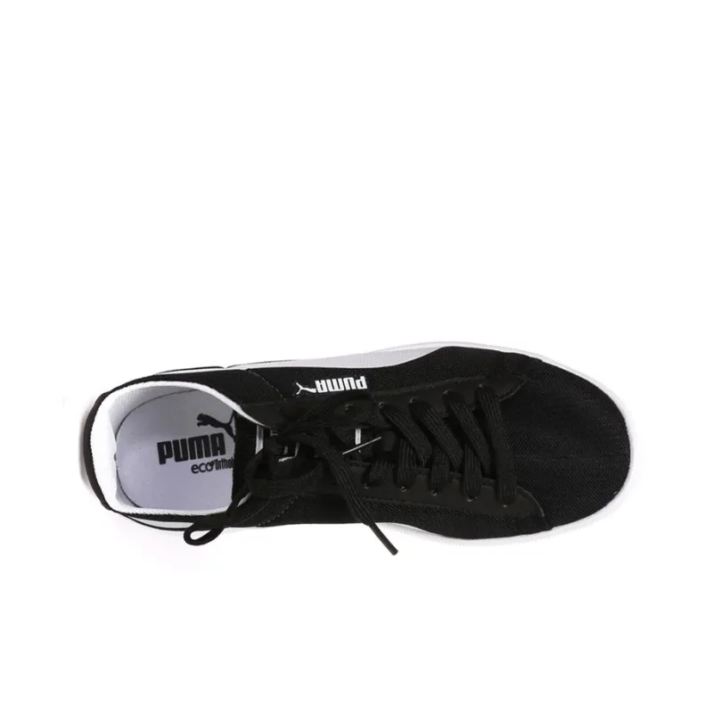 PUMA Archive Lite Low Mesh Coverage Lightweight Breathable Low-Top Skateboard Shoes Unisex Black White-2
