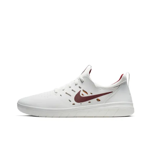 Nike SB Nyjah Free Summit White Team Crimson