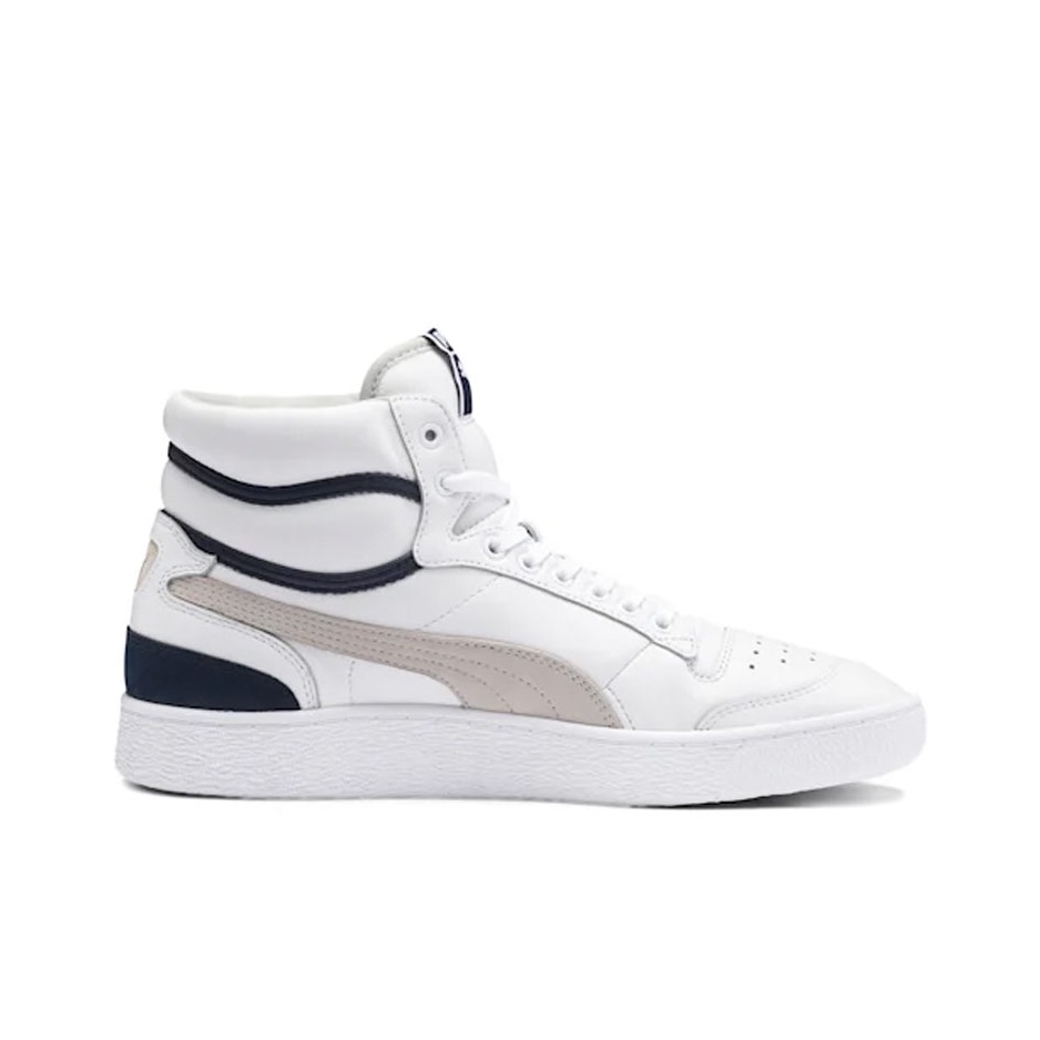 PUMA Ralph Sampson Mid Og White Grey Violet Peacoat POIZON