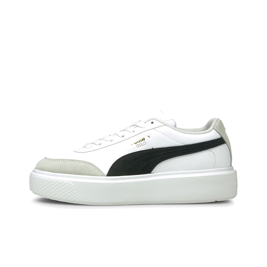 PUMA Oslo Maya Skateboard Shoes Women s Low top White green POIZON