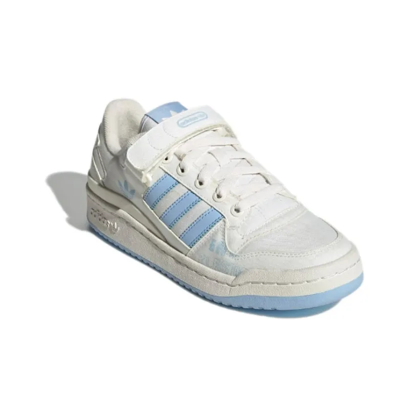 Adidas Forum Low White Blue Women's-2