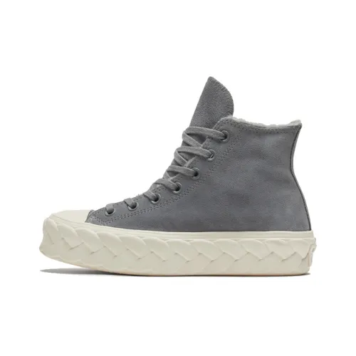 Converse All Star Series Skateboard Shoes Women's High-Top Gray