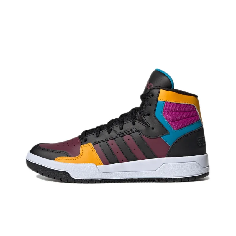 Adidas Neo Entrap Mid Shoes 'Black Burgundy White'-0