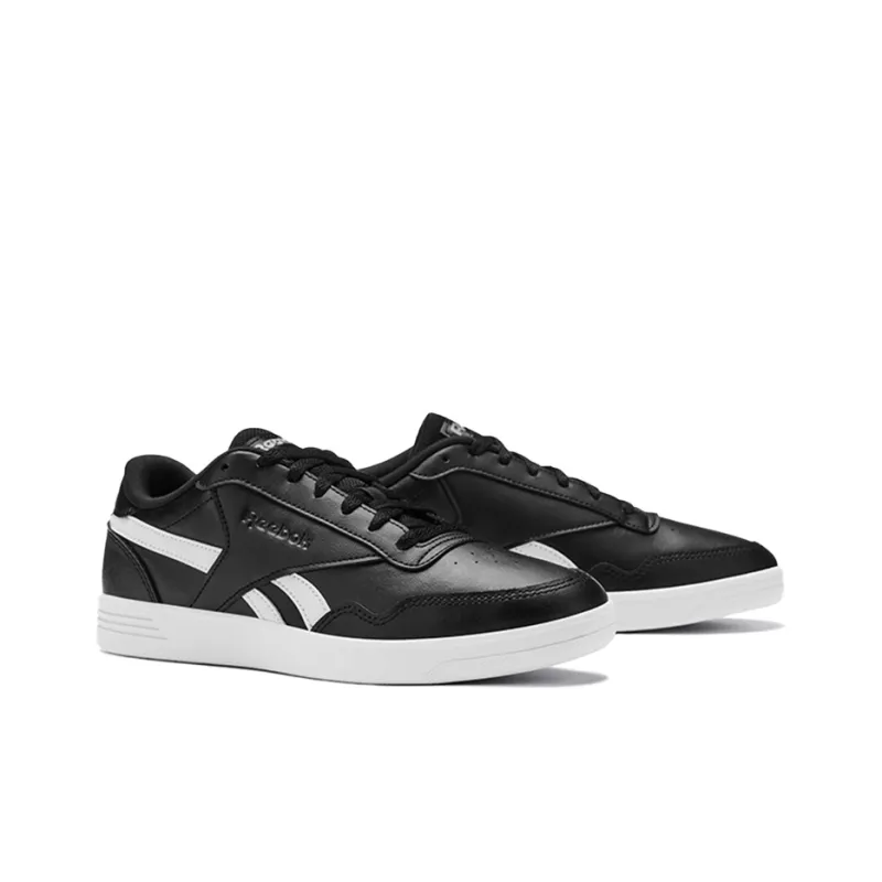 Reebok Royal Techque T Classic Retro Cozy Casual Skate Shoes Black White Unisex 'Black White'-2