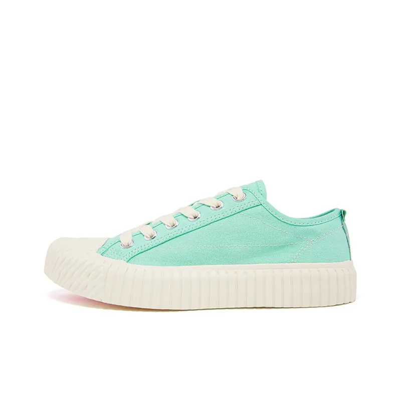 Kappa Slip Resistant Coverage Low Top Skateboard Shoes Women's Green-0