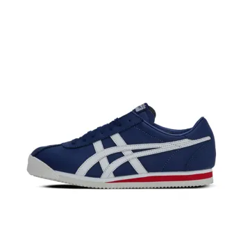Onitsuka Tiger Corsair Abrasion Resistant Low Top Skateboard Shoes Unisex Dark Blue