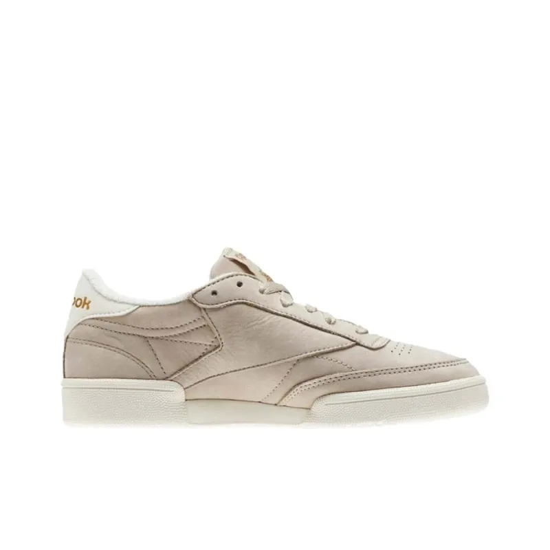 Reebok Club C Skateboard Shoes Women's Low-Top Khaki-1