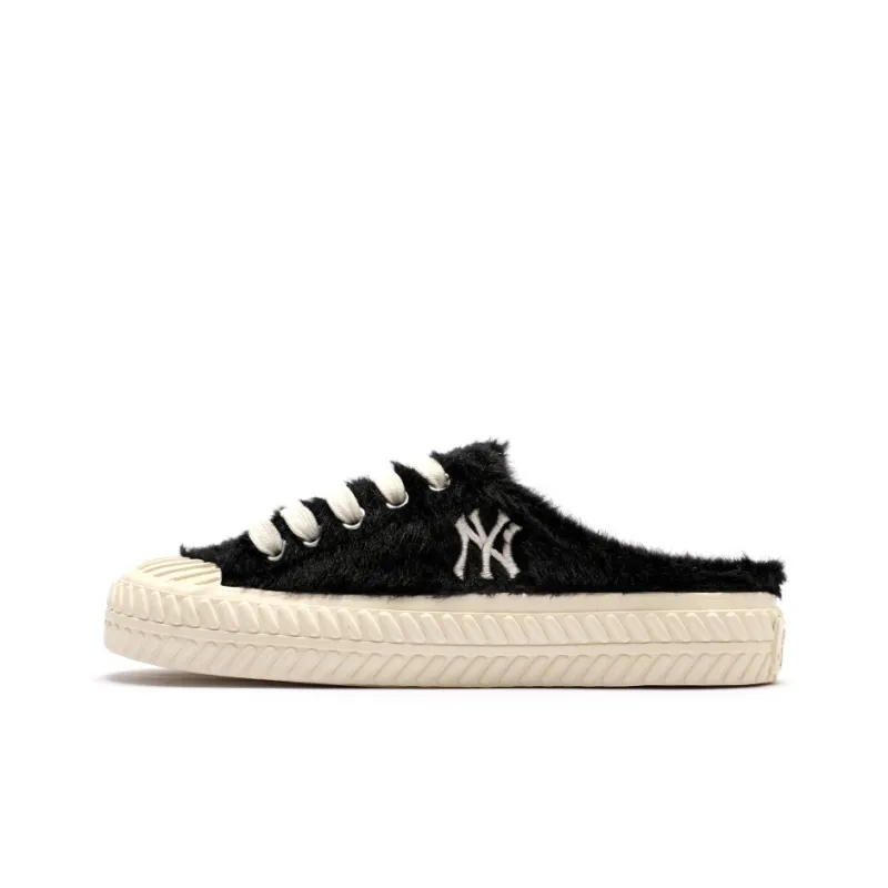 MLB Playball Mule Lightweight Low Top Skateboard Shoes Unisex Black-0
