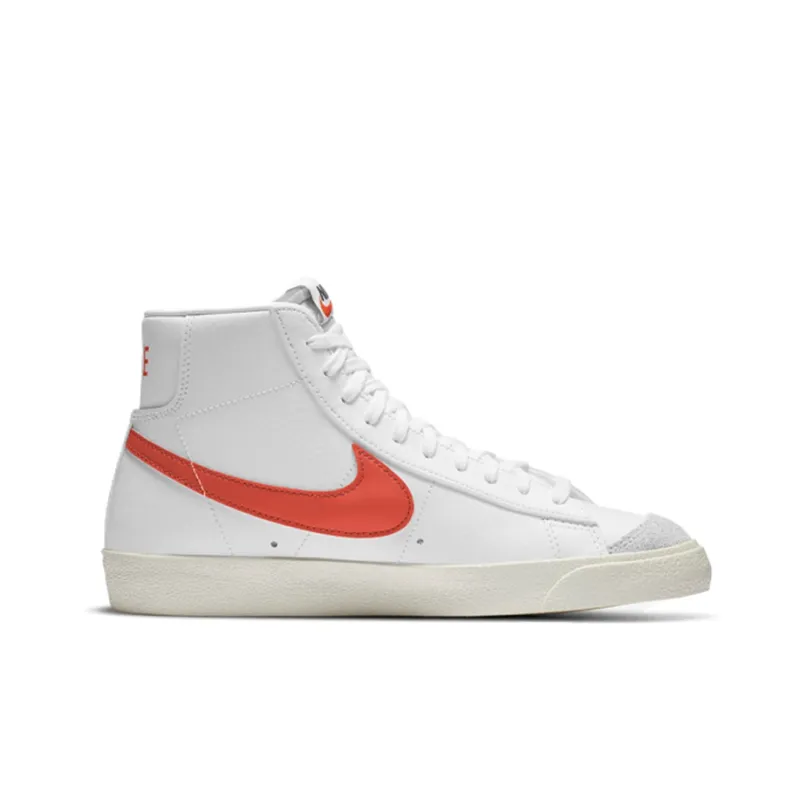 Nike Blazer Mid 77 Vintage White Mantra Orange-1