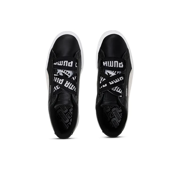 PUMA Basket Heart De Black Women's-3
