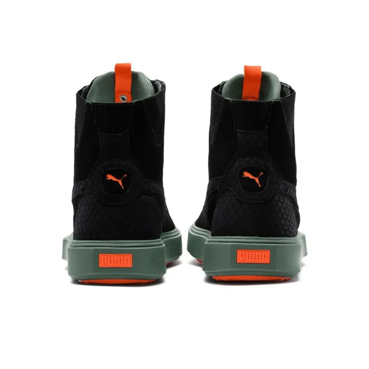 PUMA Breaker Skateboard Shoes Men High-Top Black-3