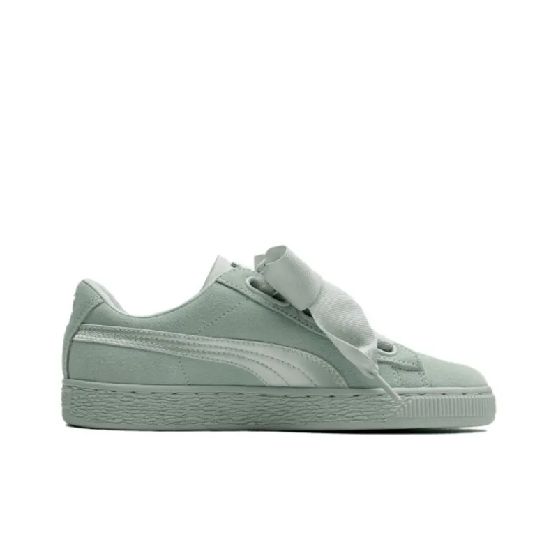 PUMA Suede Heart Ep Blue Flo Sneakers Green Women's-1