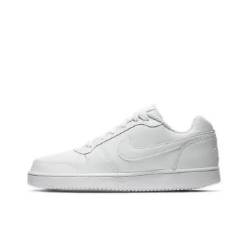 Nike EBERNON Low Coverage Slip Resistant Low Top Skateboard Shoes Women's Pure White