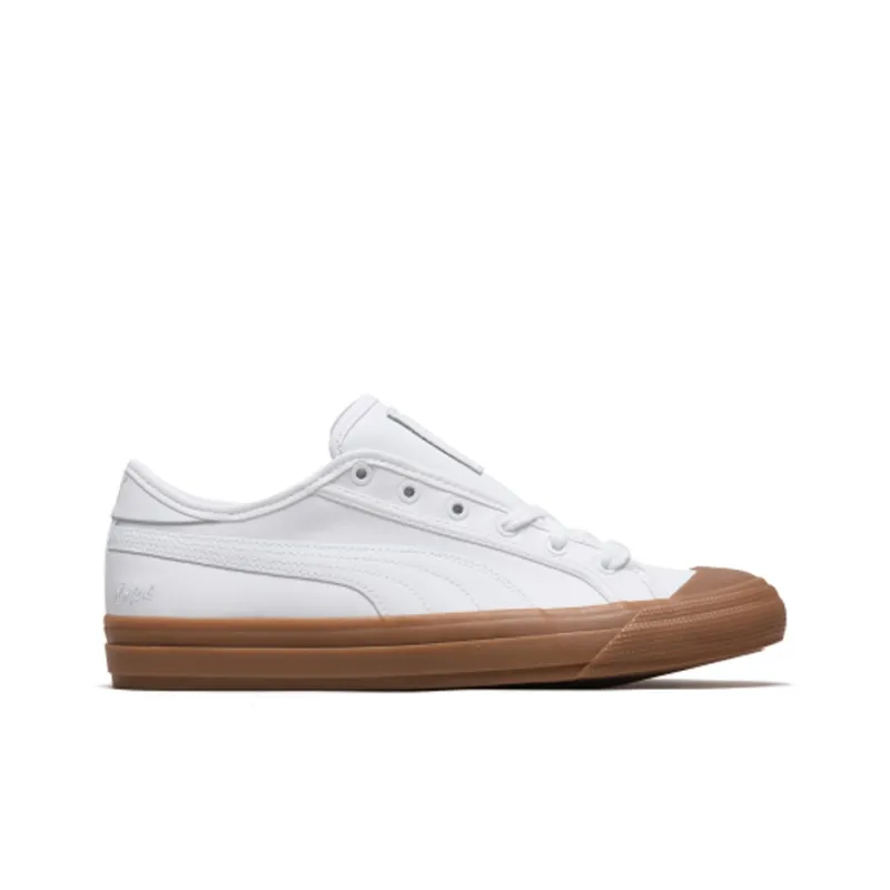 PUMA Capri Leather White/Brown-1