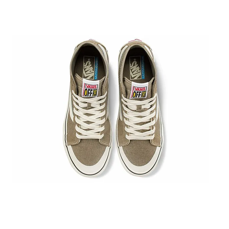 Vans General SK8 HI Skate Shoes Khaki-3
