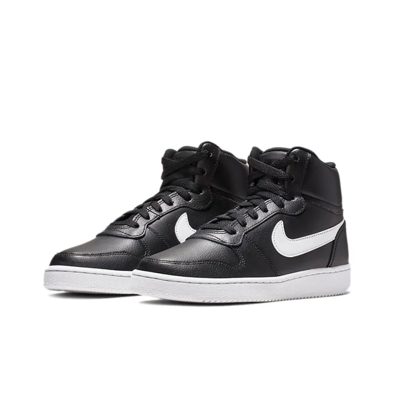 Nike Ebernon Mid 'Black White' Women's-2
