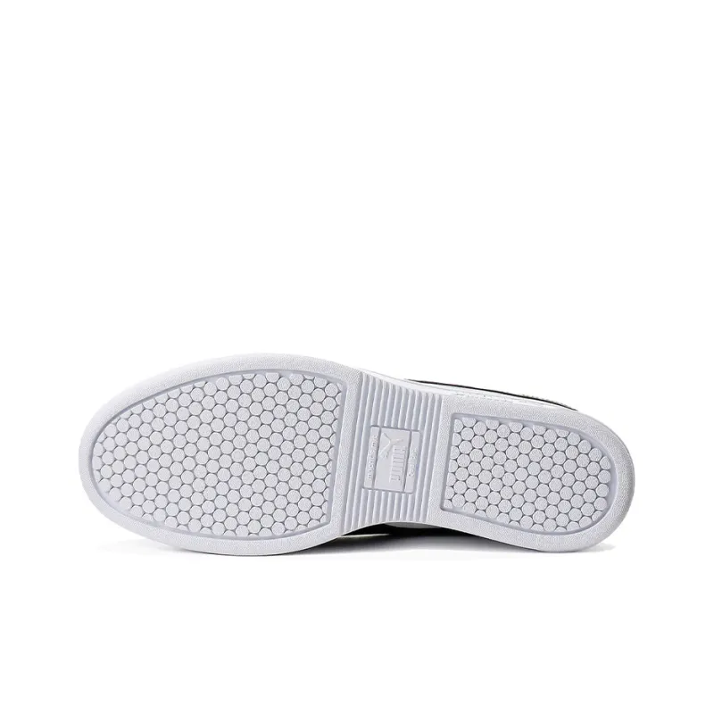 PUMA Court Star Low Top Casual Skate Shoes Unisex White Black-4