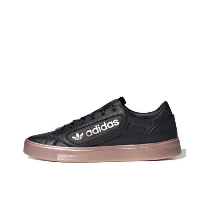 Sleek Women's Adidas Originals 'Black Copper Metallic' Women's-0